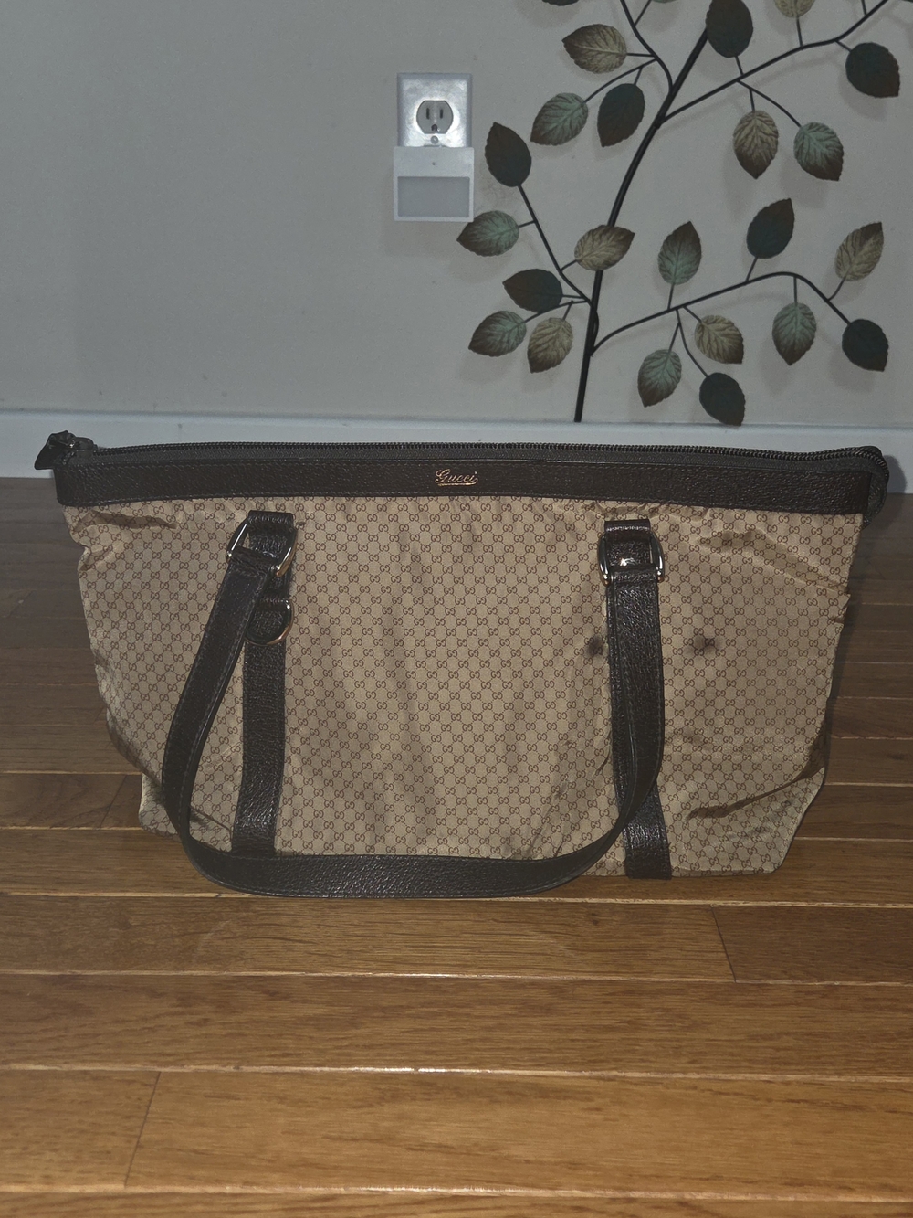 Vintage Gucci Abbey Tote Bag